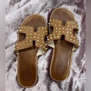 Studded sandals